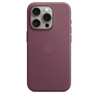 Чохол iPhone 15 Pro FineWoven Case with MagSafe Mulberry