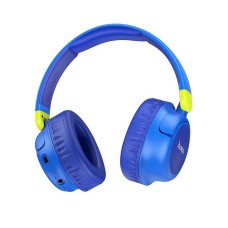Бездротові Bluetooth навушники Hoco W43 Adventure Blue