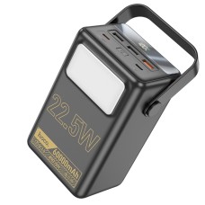 Повербанк портативний акумулятор Power bank Hoco J110 Powerful 22.5W fully compatible 60000 mAh Black