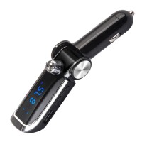 FM - трансмітер Earldom ET-M39 Car Charger 3.1A 2U Black