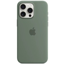 Чохол Silicone Case with MagSafe for iPhone 15 Pro Max Cypress