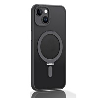 Чохол NEW Matte Guard MagSafe Ring Case for iPhone 14 Plus Black