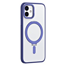 Чохол NEW Matte Guard MagSafe Ring Case for iPhone 12 Dark Blue