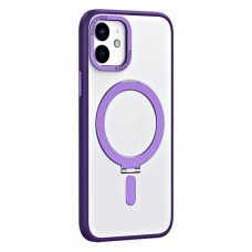 Чохол NEW Matte Guard MagSafe Ring Case for iPhone 12 Deep Purple
