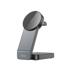 Бездротовий зарядний пристрій Magnetic Wireless Charger 3 in 1 Hoco CQ3 Black