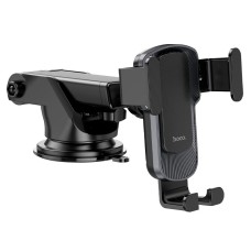 Автомобільний тримач Hoco CA104 vertical and horizontal telescopic gravity vehicle holder Black