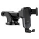 Автомобільний тримач Hoco CA104 vertical and horizontal telescopic gravity vehicle holder Black