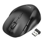 Комп'ютерна Миша HOCO GM24 Mystic 6-button 2-mode wireless mouse Black