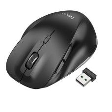 Комп'ютерна Миша HOCO GM24 Mystic 6-button 2-mode wireless mouse Black