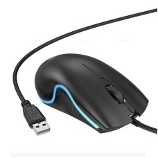 Комп'ютерна Миша HOCO GM19 Enjoy gaming luminous wired mouse Black
