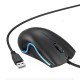 Комп'ютерна Миша HOCO GM19 Enjoy gaming luminous wired mouse Black