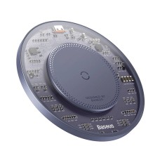Бездротовий зарядний пристрій Baseus Simple 2 Wireless Charger 15W Purple CCJJ050005