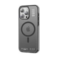 Чохол для iPhone 15 Pro Rock Shield Double with magnetic Black