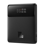 Повербанк портативний акумулятор Power bank Baseus Blade Power Digital Display HDEdition 100W 20000 mAh Black PPBL000301