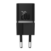 Мережевий зарядний пристрійBaseus GaN5 Fast Charger (mini) 20W Black CCGN050101