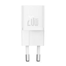 Мережевий зарядний пристрій Baseus GaN5 Fast Charger (mini) 20W White CCGN050102
