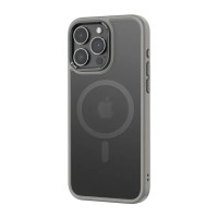 Чохол ROCK Metal-Lens Shield with Magnetic for iPhone 15 Pro Max Titanium Gray
