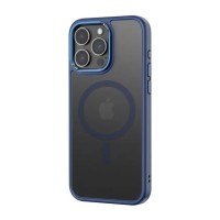 Чохол ROCK Metal-Lens Shield with Magnetic for iPhone 15 Pro Titanium Blue