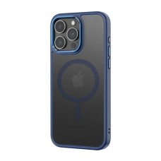 Чохол ROCK Metal-Lens Shield with Magnetic for iPhone 15 Titanium Blue