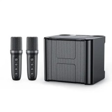 Портативна колонка Bluetooth CH Hifi YS111 мікрофон 2 шт 10W Black