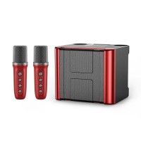 Портативна колонка Bluetooth CH Hifi YS111 мікрофон 2шт 10W Red