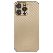 Карбоновий чохол K-Doo Air Carbon для iPhone 14 Plus Gold