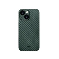 Карбоновий чохол K-Doo Air Carbon для iPhone 13 Зелений