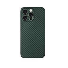 Карбоновий чохол K-Doo Air Carbon для iPhone 13 Pro Зелений