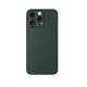 Карбоновий чохол K-Doo Air Carbon для iPhone 15 Pro Green