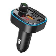 FM - трансмітер XO BCC11 Smart Bluetooth PD 2USB 3.1A black