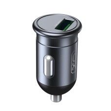 Автомобільний зарядний пристрій XO CC46 QC3.0 3A 18W Grey
