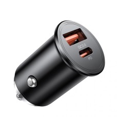 Автомобільний зарядний пристрій XO CC43 QC3.0 4.5A 45W Black