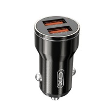 Автомобільний зарядний пристрій XO CC48 2USB 2.4A Black