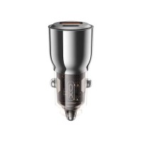 Автомобільний зарядний пристрій XO CC58 car charging 3A 95W Black