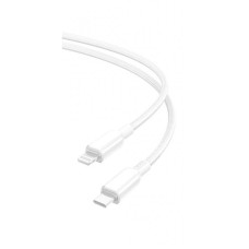 Кабель XO NB-Q239A PD 27W / 1m Zeus Series Type-c to Lightning White