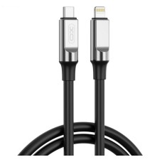 Кабель XO NB-Q252A PD 27W/1m Type-c to Lightning Fast Charging Black