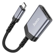 Кардрідер HOCO UA25 2в1 card reader Type-C Grey