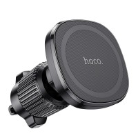 Автомобільний тримач Hoco H34 Cheetah magnetic ring car holder (air outlet) Black