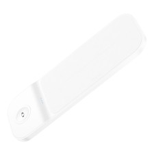 Бездротовий зарядний пристрій HOCO CQ6 Power 3 in 1 wireless fast charger (SAM Watch) White