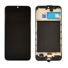 Дисплей (Lcd) Samsung Galaxy M30 M305 (2019) black complete with frame Oled