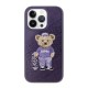 Чохол Polo Crete Leather Case Santa Barbara Bear Crete iPhone 14 Purple
