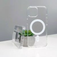 Чохол Clear Case MagSafe для iPhone 15 Plus прозорий