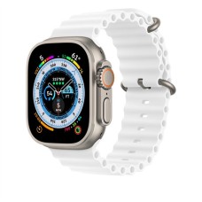Ремінець для Apple Watch 42/44/45/49 mm Ocean Band white