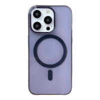 Чохол Накладка Clear Case MagSafe 1:1 для Apple iPhone 14 Plus Deep Purple
