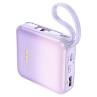 Повербанк портативний акумулятор Power Bank Hoco Q23 Blade 22.5W 10000 mAh Purple