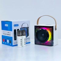 Портативна колонка Bluetooth CH CL-227 мікрофон 2шт 10W White