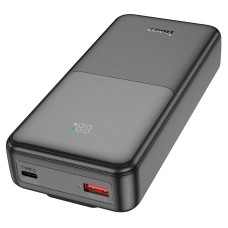 Повербанк портативний акумулятор Power bank Hoco J119A Sharp fully 22.5W 20000 mAh Black