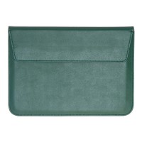 Чохол - конверт - підставка xVibe Leather PU для MacBook/ноутбук 11/12 Dark Green