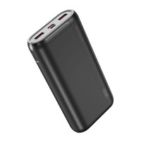 Повербанк портативний акумулятор Power bank XO PR127 20W 20000 mAh Black