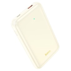 Повербанк портативний акумулятор Power Bank Hoco Q21 Great 22.5W 10000 mAh Milky white